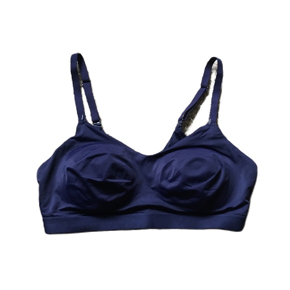 Warner's Other - Warner’s Navy Blue Comfy Bra Size M